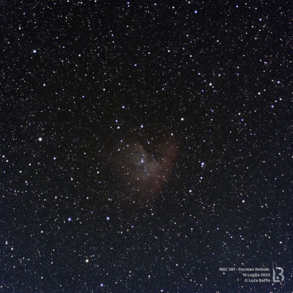 12 - NGC281 NEBULOSA PACMAN - Astrophotography