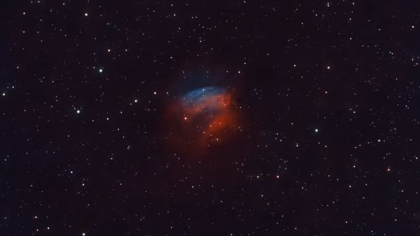 Valentine Rose Sh2-174, also known as the Ghost Nebula - Astrophotography