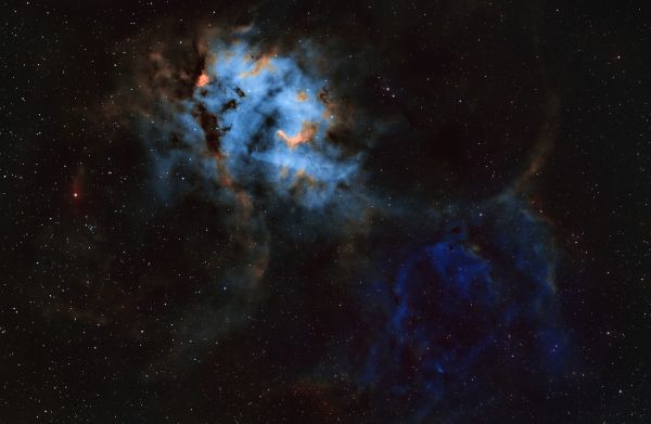 Sh2-132 The Lion Nebula - Astrophotography