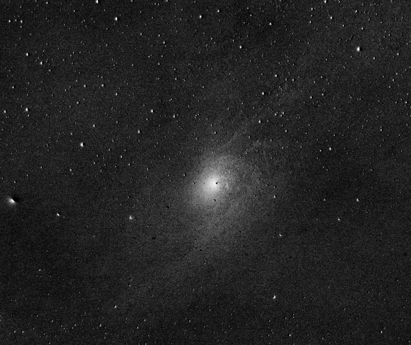 The core of the Andromeda Galaxy, M31, G - B - Astrophotography