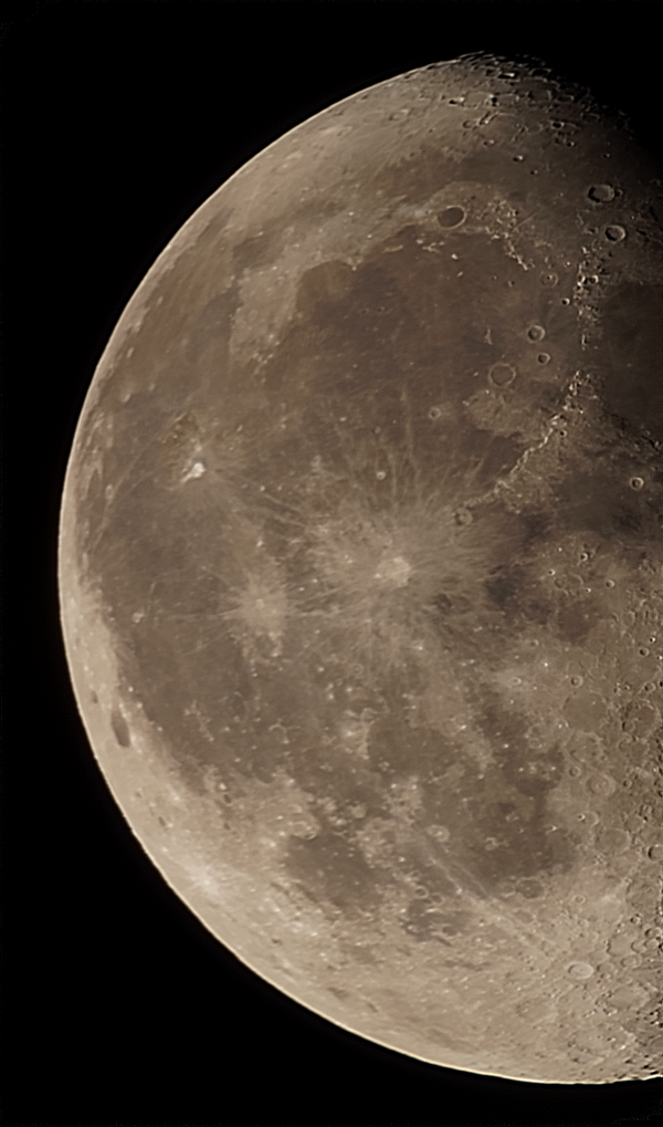 The Moon. August 9, 2020 - Astrophotography