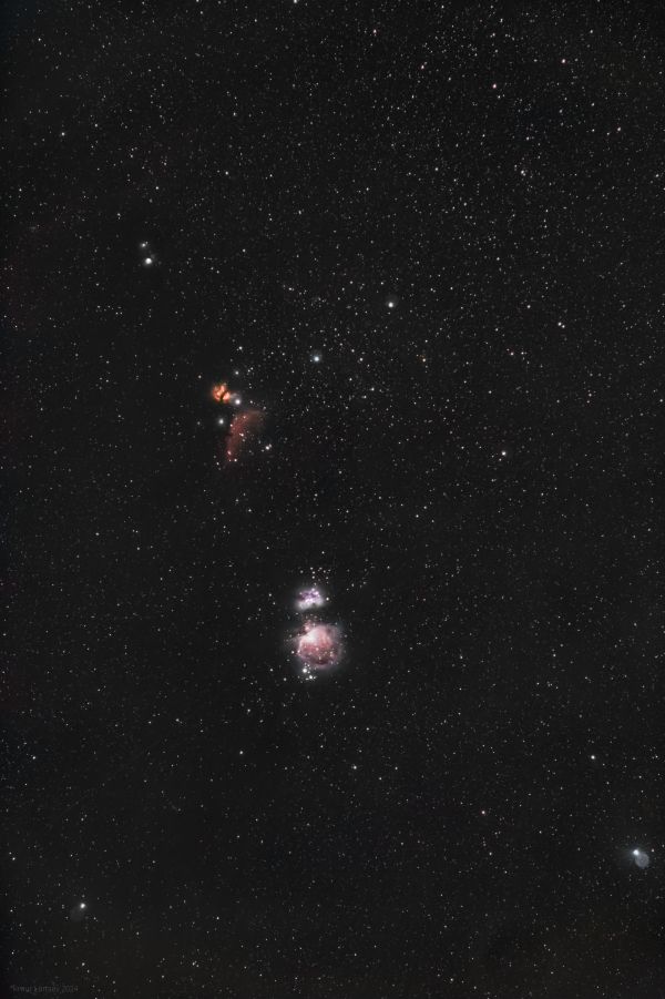 Orion (M42, The Horsehead nebula, M78) - Astrophotography