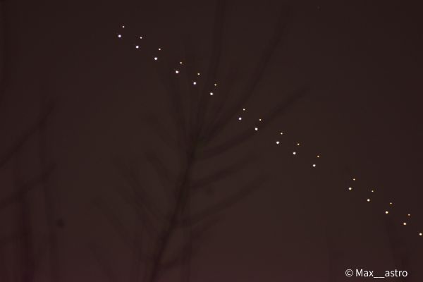 The Great Conjunction of Jupiter and Saturn. My version. - Astrophotography