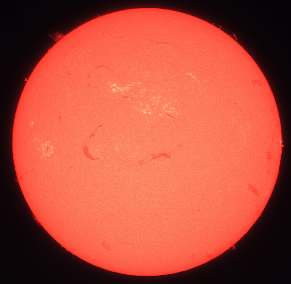 Hydrogen Sun 03/14/2026 - Astrophotography