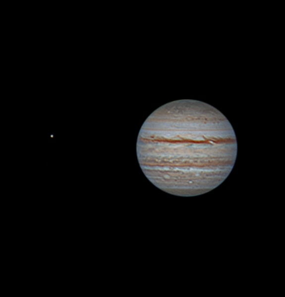 Jupiter and Io - Astrophotography