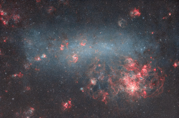 LMC (HaOIII) - Astrophotography