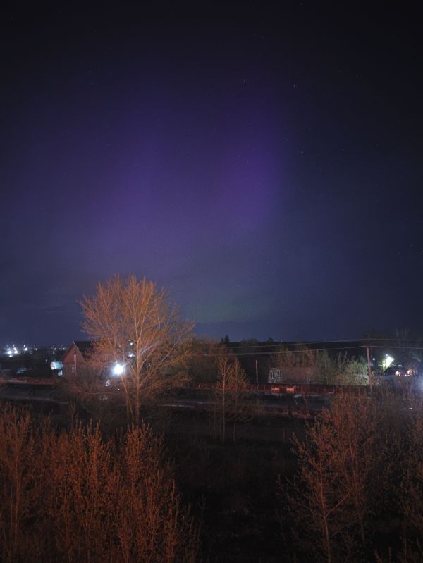 Aurora in Novosibirsk - Astrophotography