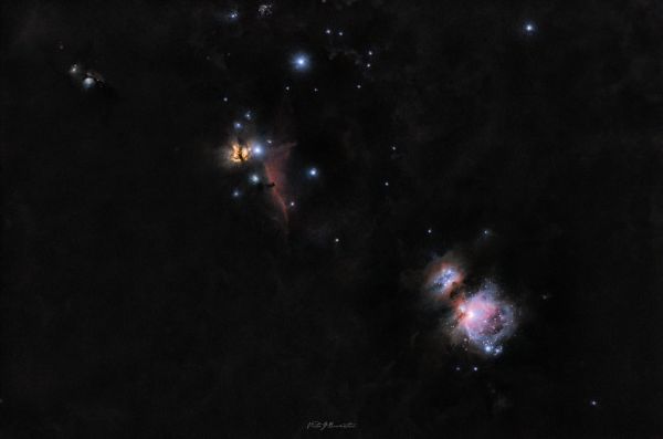 Nebulae in Orion - Astrophotography