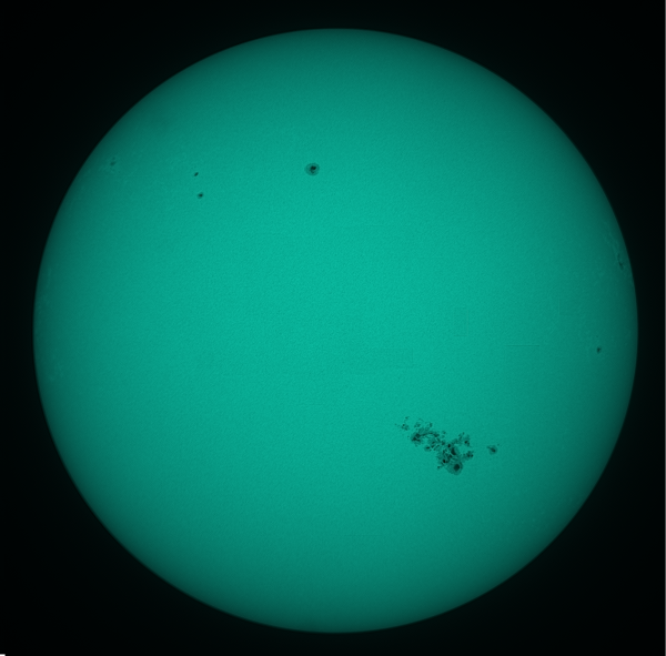 Sun Oiii 09.05.24 - Astrophotography