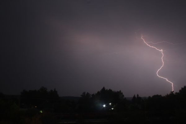 Severe thunderstorm in Novosibirsk - Astrophotography