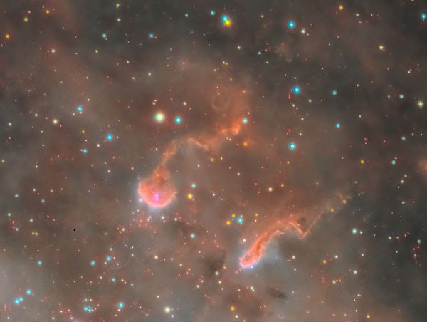 IC410 Tadpoles + Topaz Sharpen AI - Astrophotography
