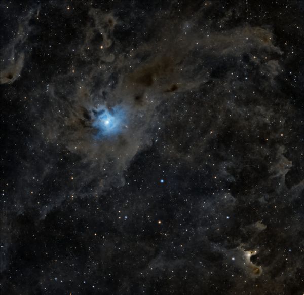 NGC 7023 - The Iris nebula | Sh 2-136 - The Ghost nebula - Astrophotography
