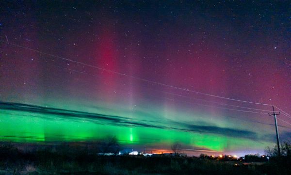 Polar aurora on September 29-30. - Astrophotography