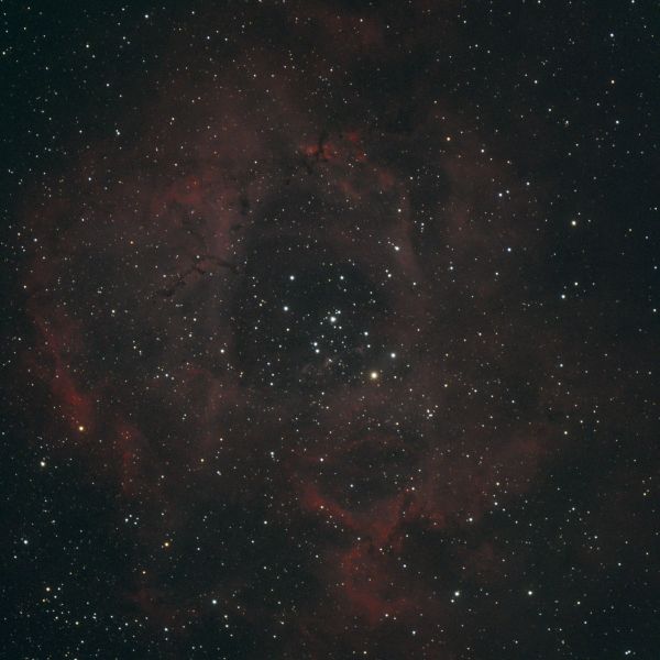 The Rosette Nebula and Cluster NGC2234 in Monoceros - Astrophotography