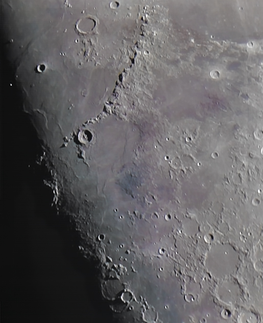 Crater Eratosthenes - Astrophotography