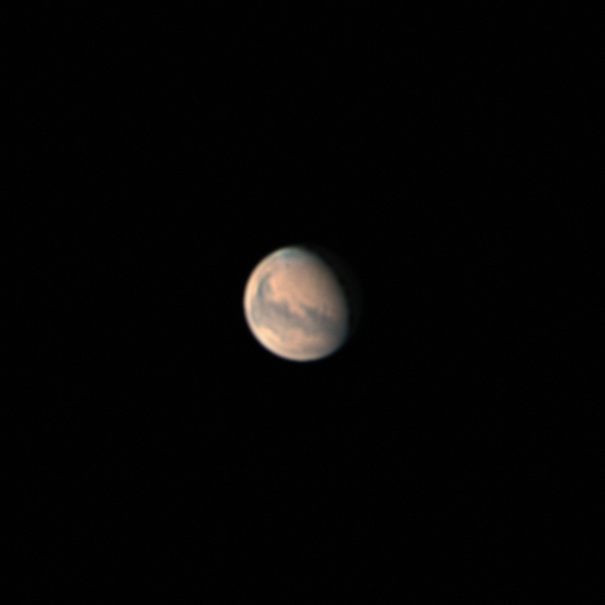 Mars, September 10, 2022, 01:40 Moscow Time - Astrophotography