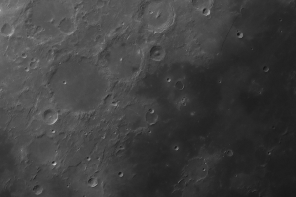 Craters: Herschel, Ptolemaeus, Alphonsus, Arzachel - Astrophotography