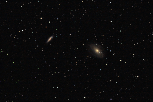 M81, M82 Bode's Galaxies in the constellation Ursa Major. 10.09.2020 - Astrophotography