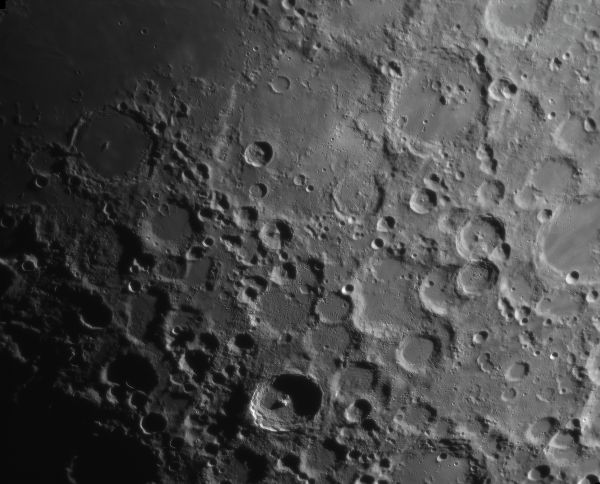 Moon 08.06.2022 Tycho, Delandre, Pitatus - Astrophotography