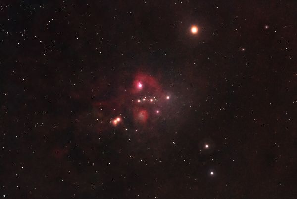 Flaming Star Nebula - Astrophotography