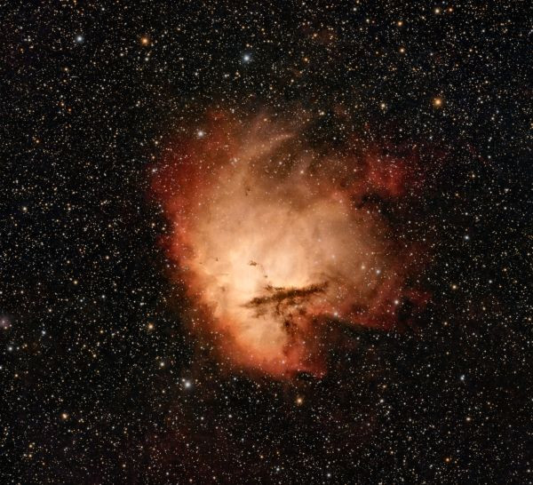 NGC281 Pacman, RASA 8", 5 hrs - Astrophotography