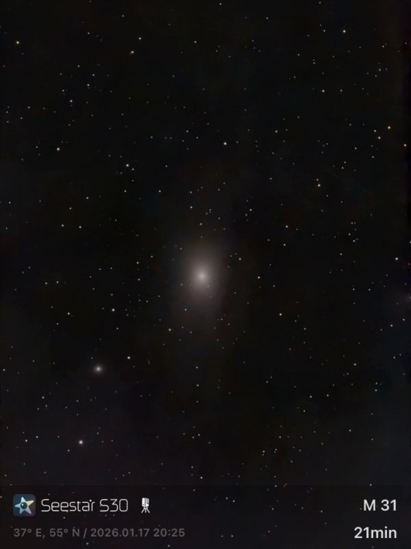 M31 - Seestar S30 - Astrophotography