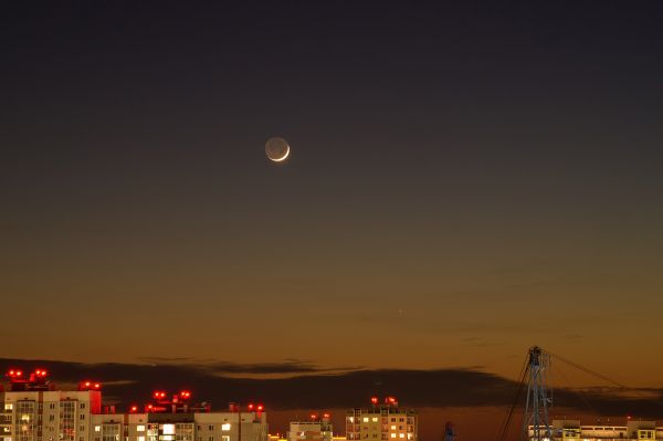 Moon and Mercury - Astrophotography