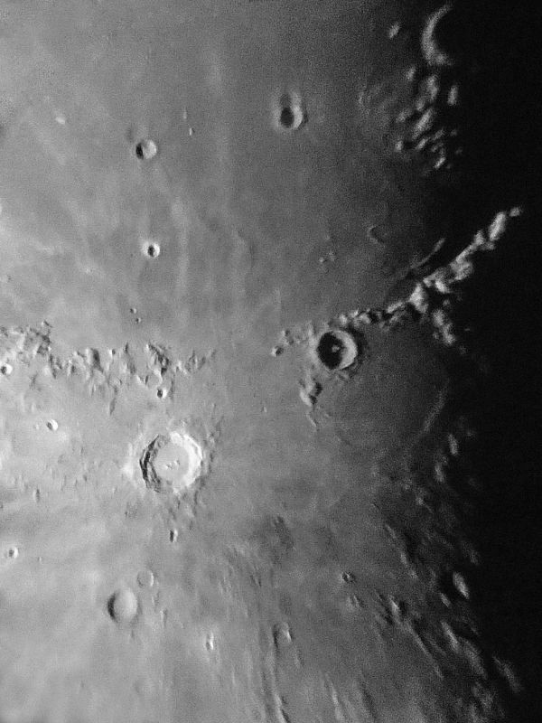 Lunar Craters 10.10.2020 (2) - Astrophotography
