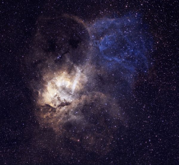 Lion Nebula Sh2-132 - Astrophotography