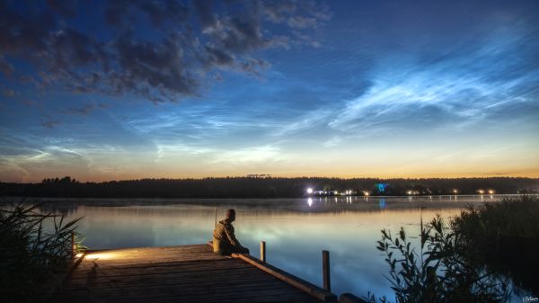 Noctilucent clouds - Astrophotography