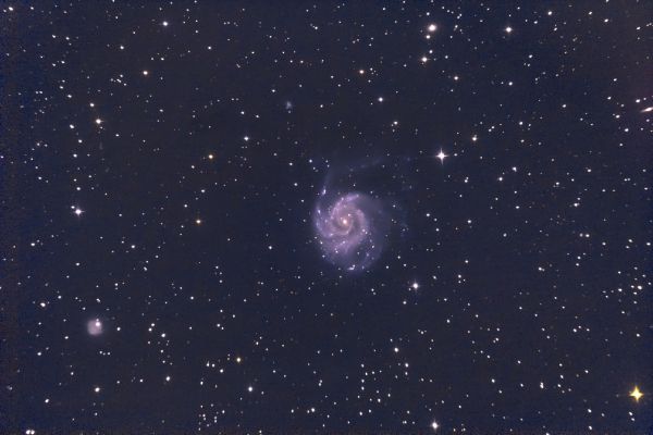 Galaxia del Molinete, M101 - Astrophotography