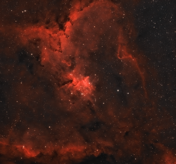 The Heart Nebula (IC 1805, Sh2-190) - Astrophotography