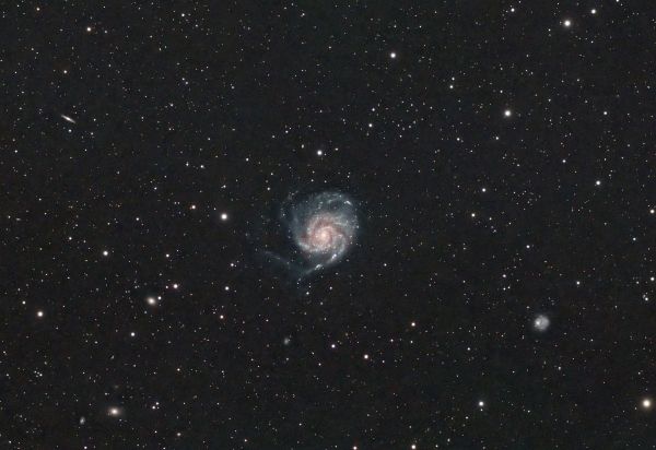M101 Galassia Girandola (Pinwheel Galaxy) - Astrophotography