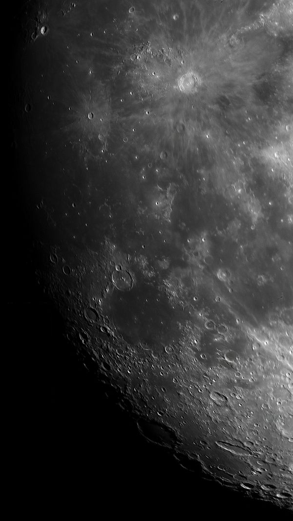 Southern Moon on May 23 - Astrophotography