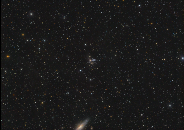 Stephan's Quintet in Pegasus - Astrophotography