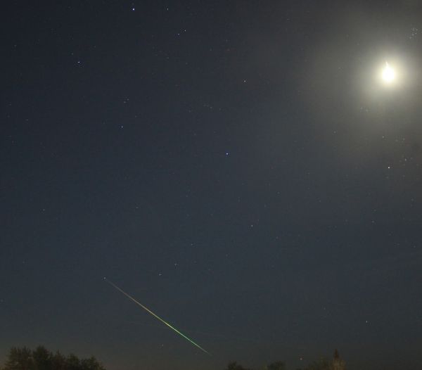 Bright fireball - Astrophotography