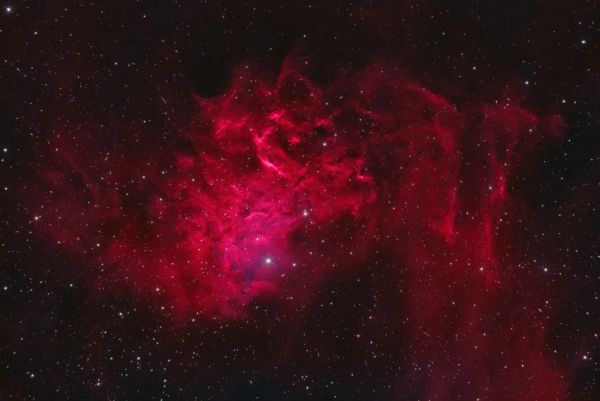 IC405 The Flaming Star Nebula - Astrophotography