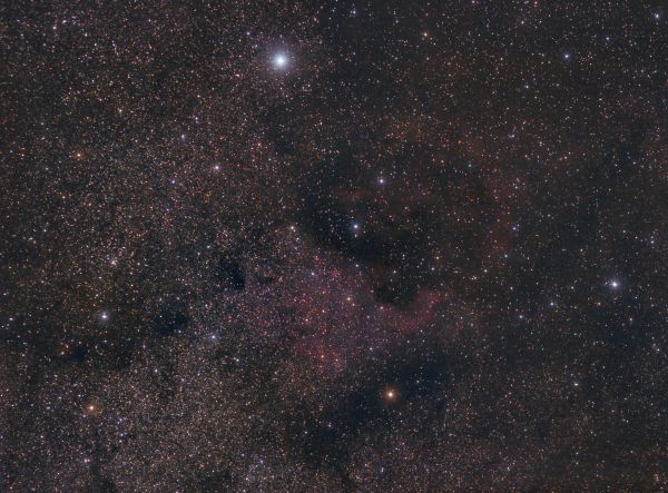 NGC 7000 / North America Nebula, IC 5070 / Pelican Nebula, IC 5068, Deneb - Astrophotography