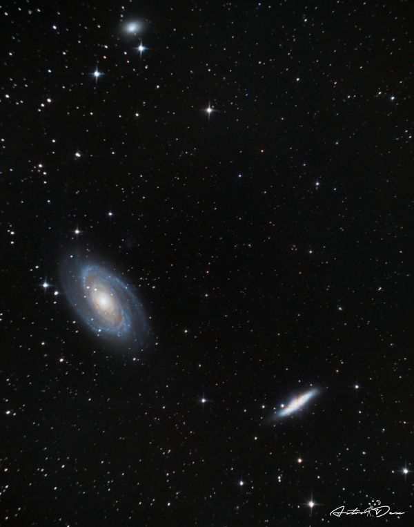 M81 Bode galaxy & M82 Cigar galaxy - Astrophotography