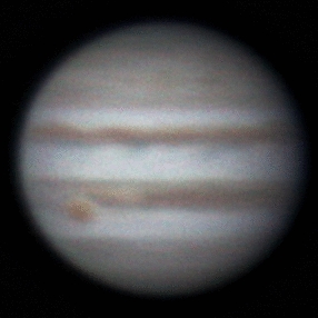 Rotation of Jupiter, 15 oct 2013, 7:11-7:33 - Astrophotography