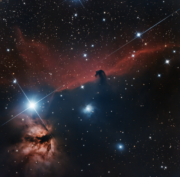 IC 434 and NGC 2024 - Horsehead and Flame - Astrophotography