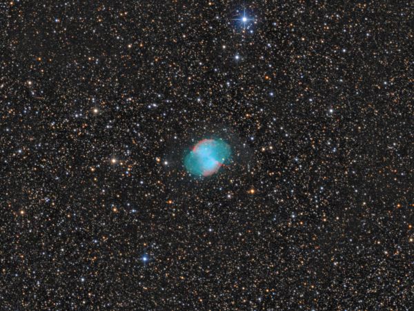 Dumbbell Nebula - M27 (crop) - Astrophotography