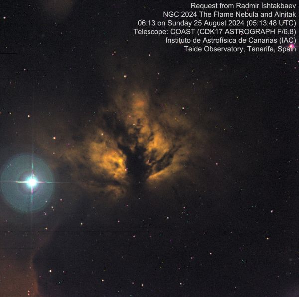 NGC 2024 - The Flame Nebula - Astrophotography