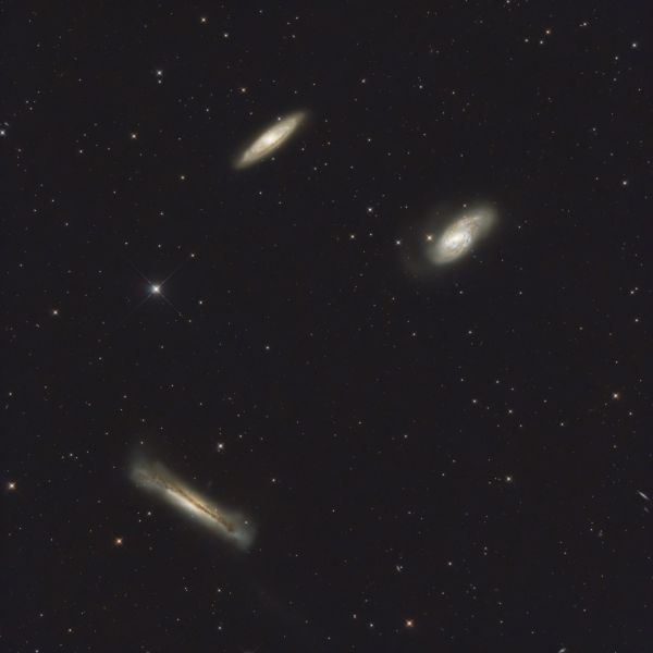 Leo Triplet - Astrophotography
