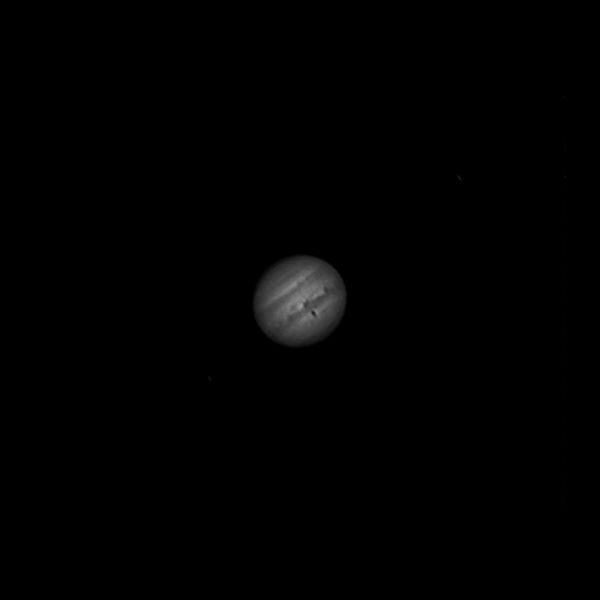 Jupiter with the shadow of Ganymede, June 19, 2020 - Astrophotography