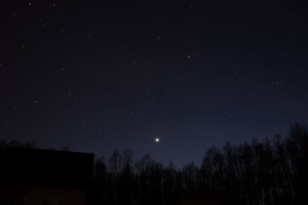Venus among the stars, April 22, 2020 - Astrophotography