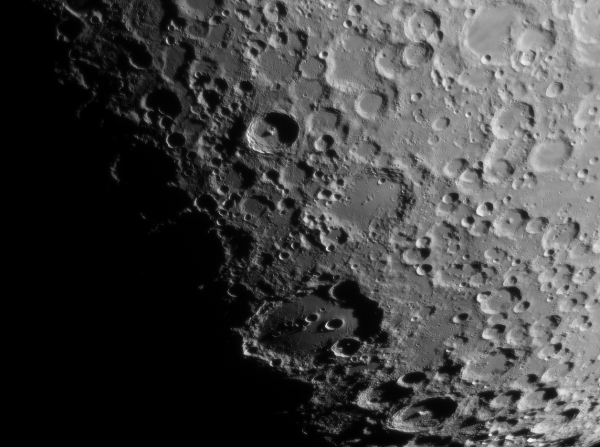 Tycho, Clavius, Maginus, and Moretus crater region. - Astrophotography