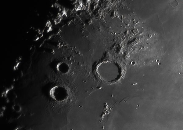 Autolicus, Aristillus and Archimedes - Astrophotography