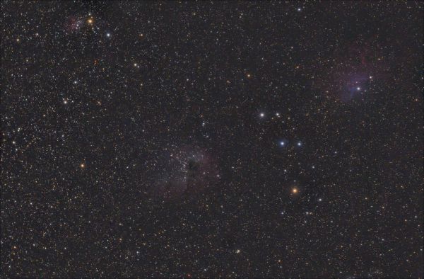 IC 410 + IC 405 - Astrophotography