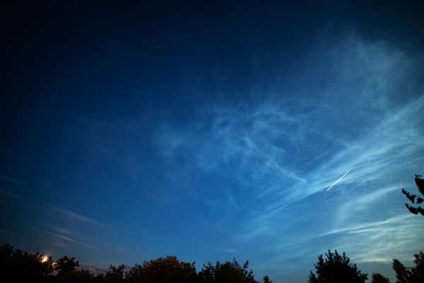 Noctilucent clouds - Astrophotography